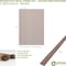 Ekena Millwork 94H x 3/8T Adjustable Wood Slat Wall Panel Kit w/ 2W Slats, Walnut contains 22 Slats SWW66X94X0375WA - alternate 6